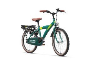 LOEKIE Booster 20 Inch Jongens Groen 31cm 2025