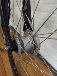 Gazelle Chamonix Heren blauw/zilver 57cm 2010