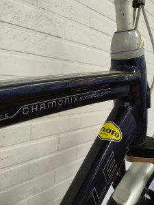 Gazelle Chamonix Heren blauw/zilver 57cm 2010