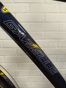 Gazelle Chamonix Heren blauw/zilver 57cm 2010