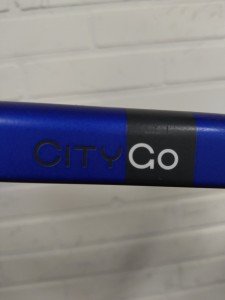 Gazelle city go Heren grijs blauw 54cm 2018