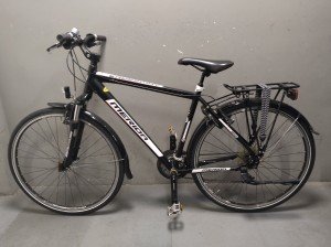 Merida Crossway 100 Gent Heren Zwart wit 52cm 2010