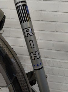 RIH Delta Heren Zwart /zilver 61cm 2018