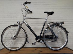 Gazelle Davos Heren blauw /zilver 65cm 2015